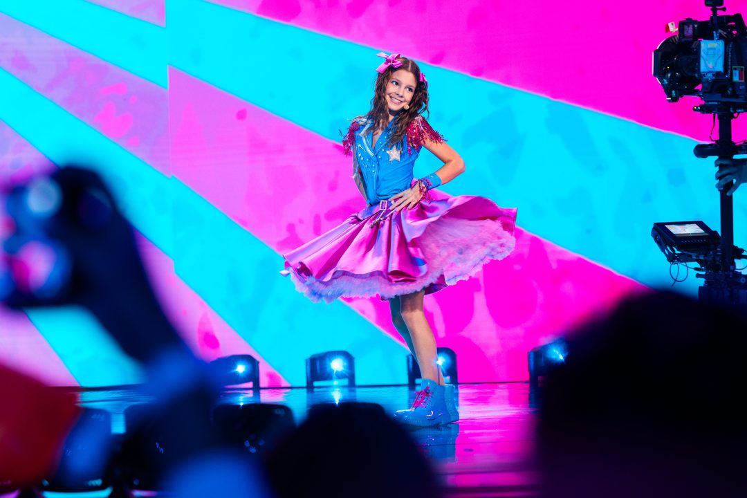 Mija Vujović, representante de Montenegro en el Festival de Eurovisión Junior 2026 | Imagen: Corinne Cumming - EBU