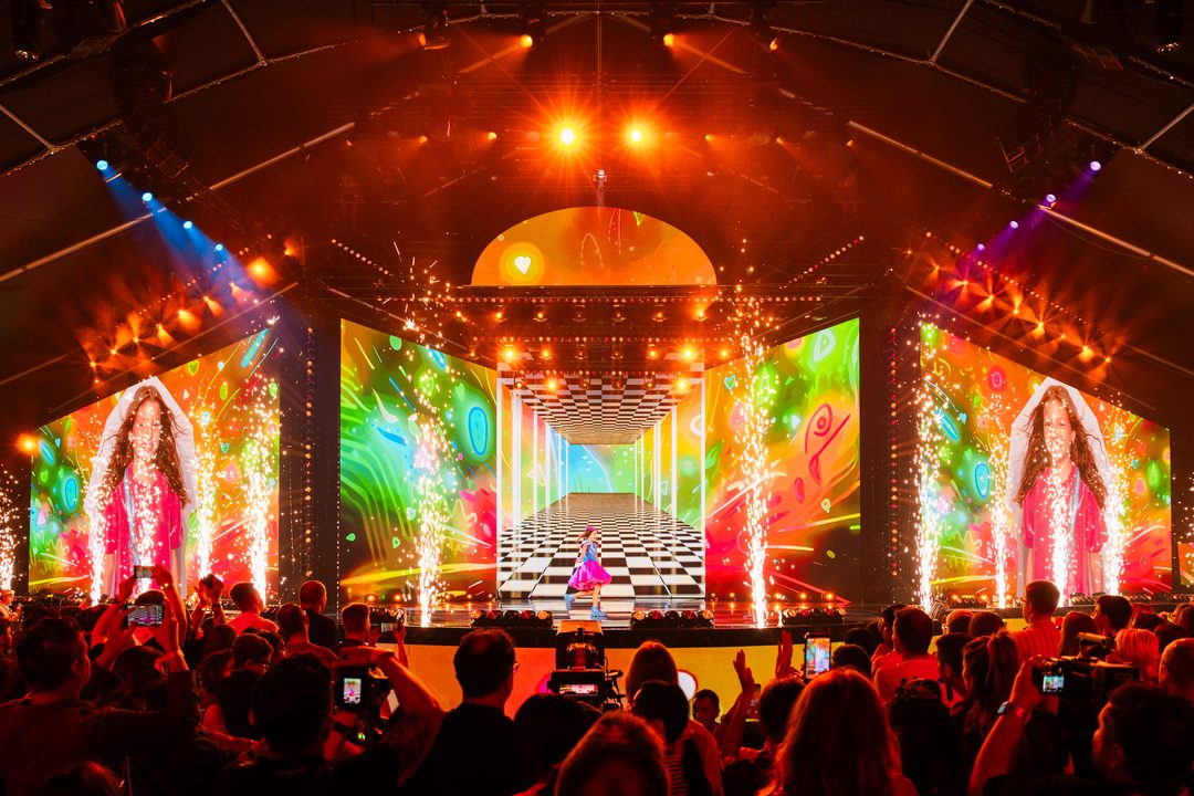 Mija Vujović, representante de Montenegro en el Festival de Eurovisión Junior 2026 | Imagen: Corinne Cumming - EBU