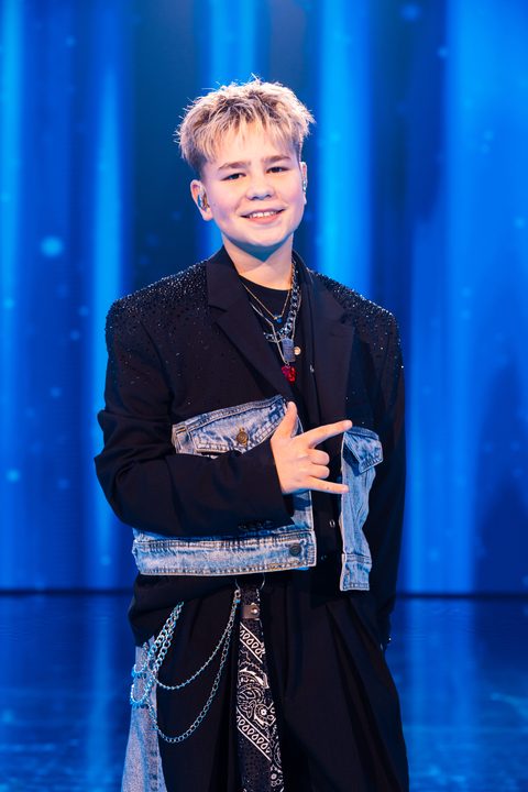 Wiktor Sas (Polonia) en su primer ensayo individual en el Festival de Eurovisión Junior 2026 | Imagen: Corinne Cumming - EBU