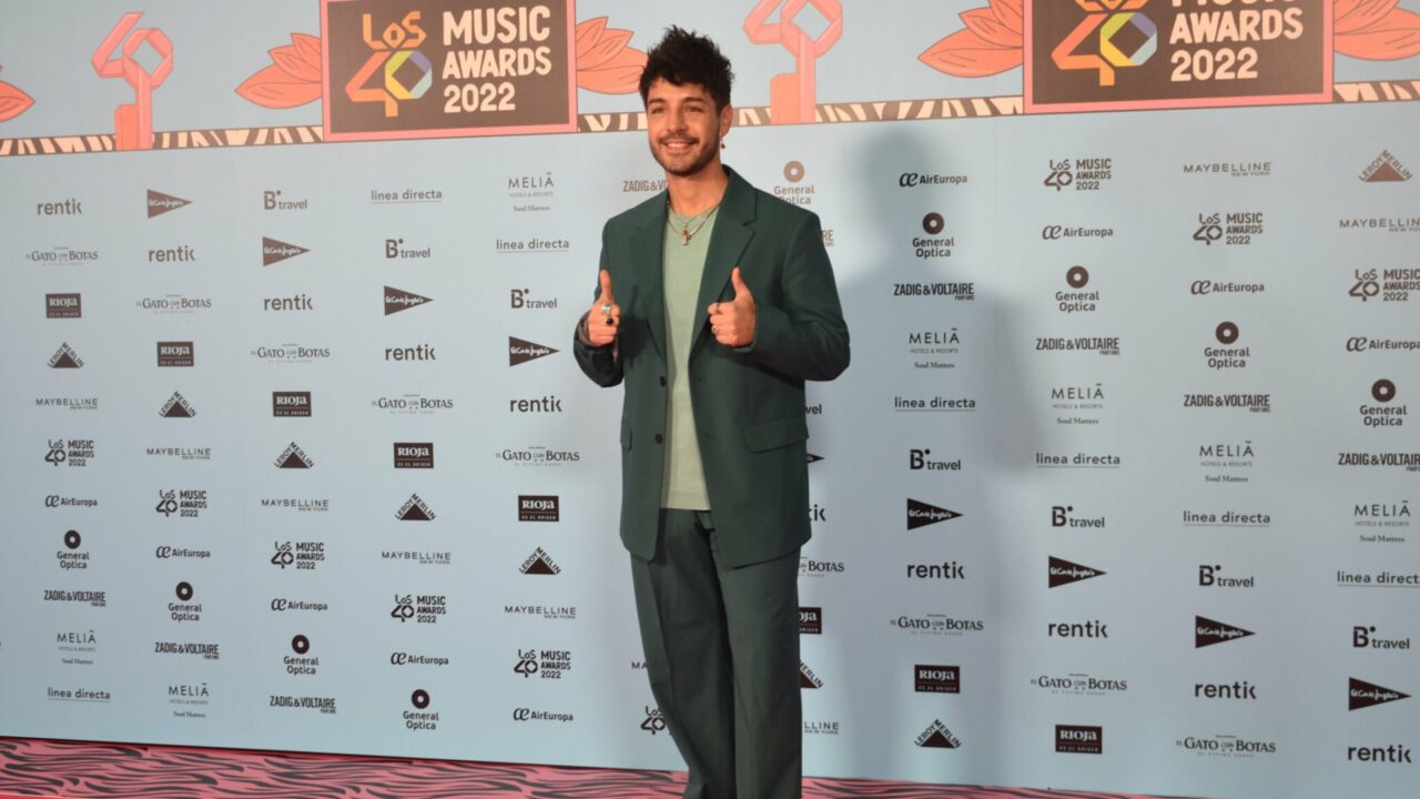 Polo Nández en los LOS40 Music Awards 2022 | Imagen: Bea Cano - ESCplus