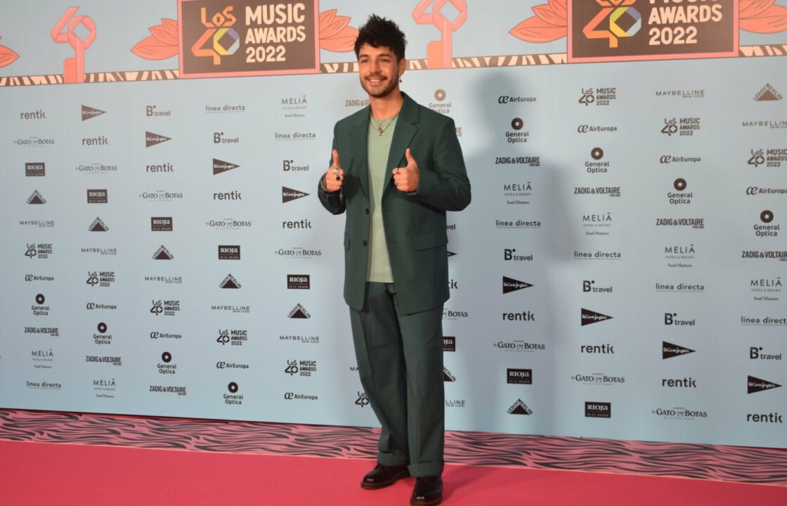 Polo Nández en los LOS40 Music Awards 2022 | Imagen: Bea Cano - ESCplus