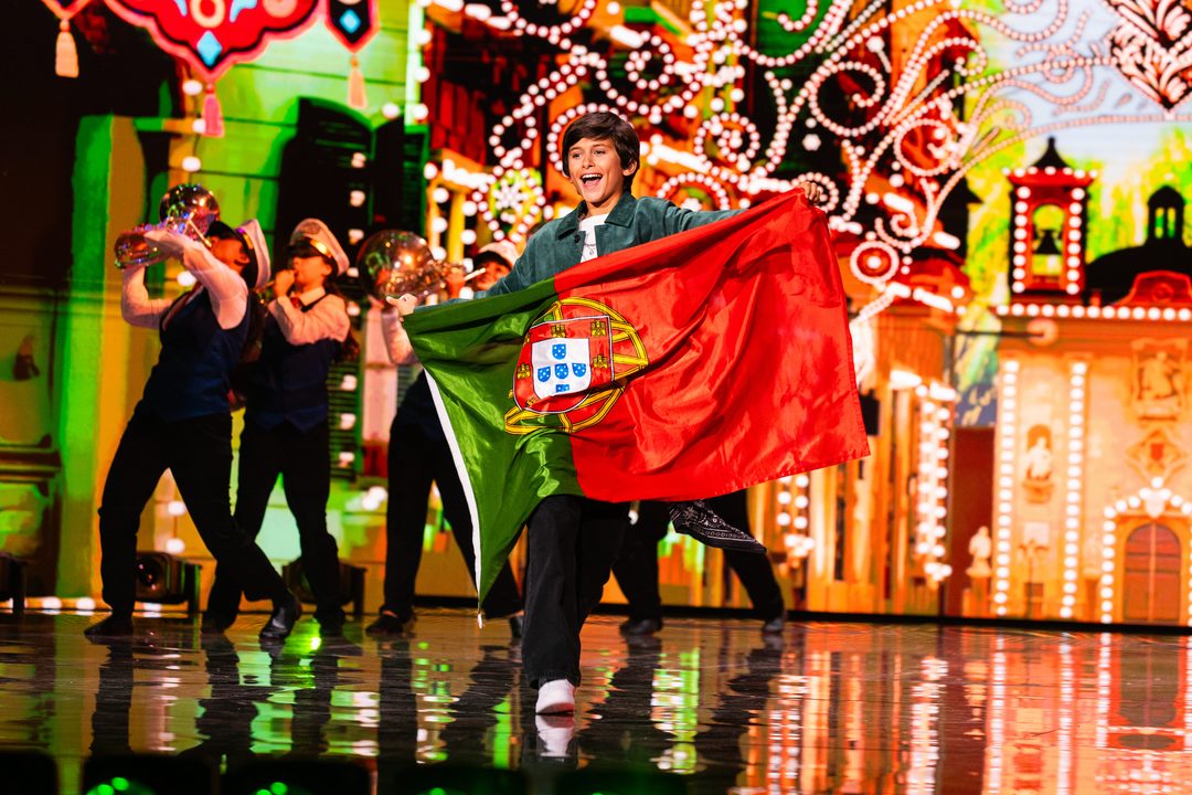 Salvador Rio, representante de Portugal en el Festival de Eurovisión Junior 2026 | Imagen: Corinne Cumming - EBU