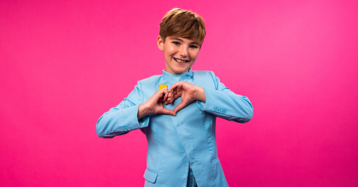 Lucas Paulano, representante de España en el Festival de Eurovisión Junior 2026 | Imagen: Corinne Cumming - EBU