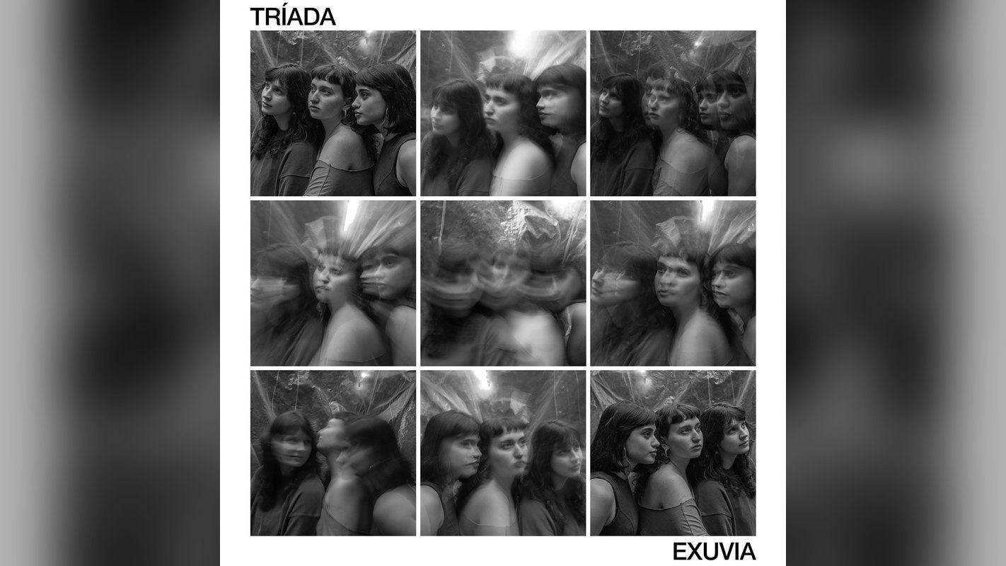 Tríada, en la portada de su álbum debut Exuvia | Imagen: Verve Records / Universal Music