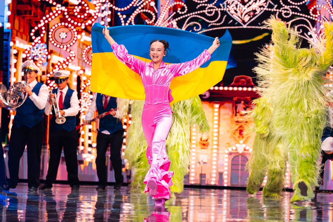 Erika Kolesnichenko, representante de Ucrania en el Festival de Eurovisión Junior 2026 | Imagen: Corinne Cumming - EBU