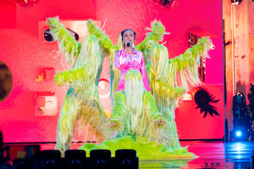 Erika Kolesnichenko, representante de Ucrania en el Festival de Eurovisión Junior 2026 | Imagen: Corinne Cumming - EBU